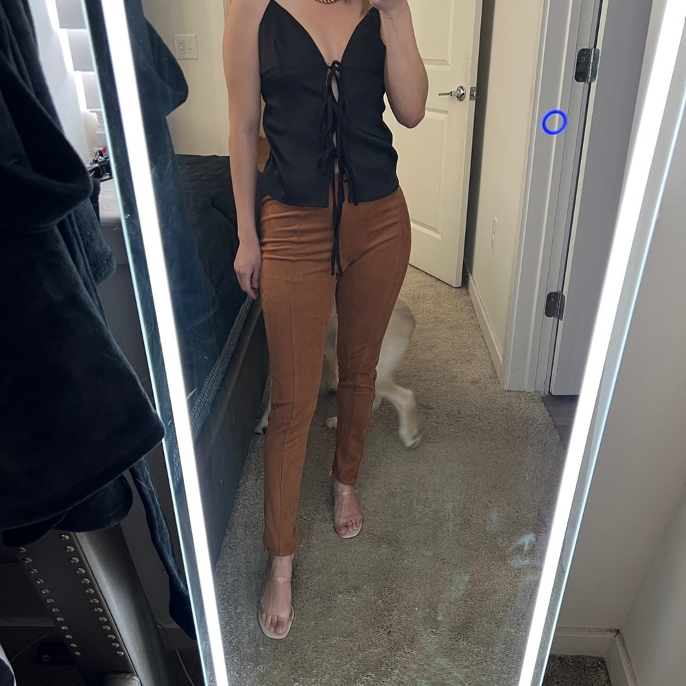 Express faux Suede Leggings